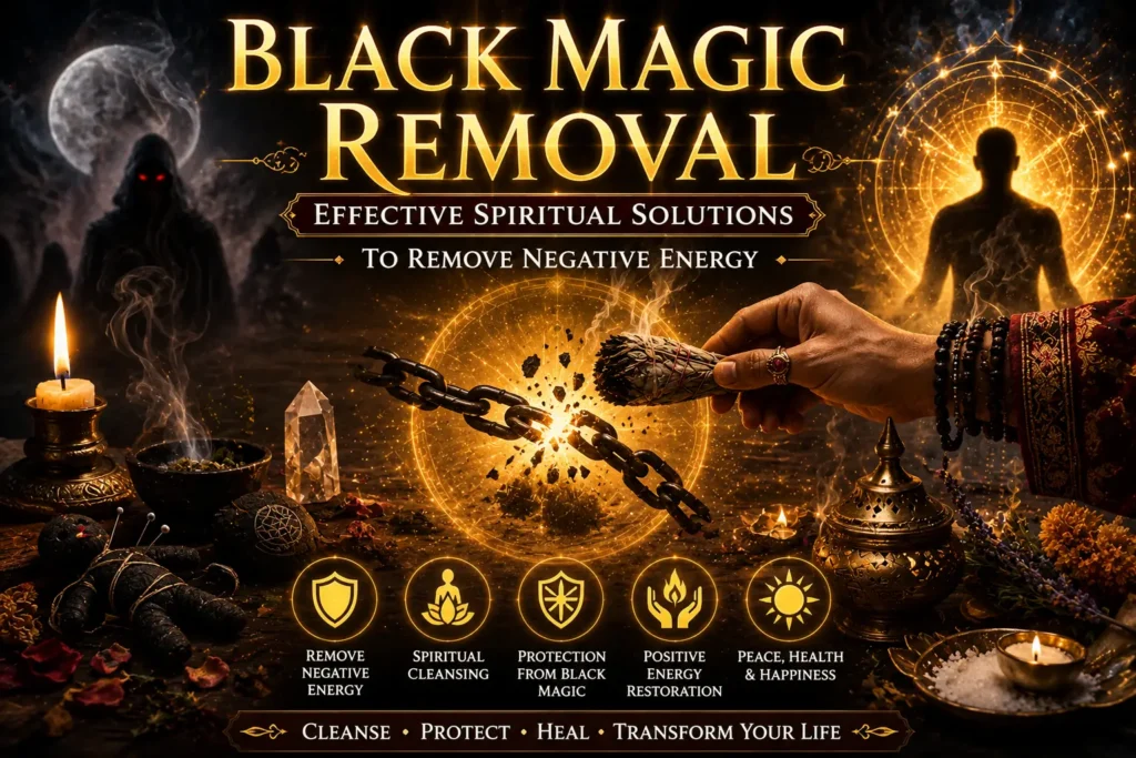 Removing negative energy ritual cleansing